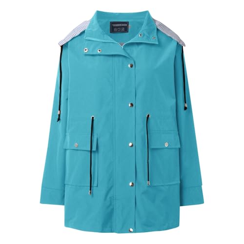 Chaqueta impermeable cortavientos transpirable para protegerte de la lluvia fina 5