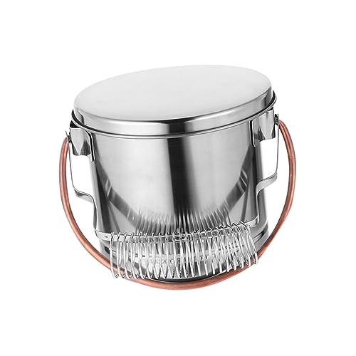 ARTIBETTER Painters Bucket Sturdy Brush Wash Tank for Artist Brush Washer Pigment Separator