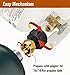 CALPOSE Propane Refill Adapter, Fill 1 Pound Bottles from 20lb Tank, Fits QCC1 / Type1 Propane Tank and 1 lb Throwaway Disposable Cylinder Propane Bottle Connector