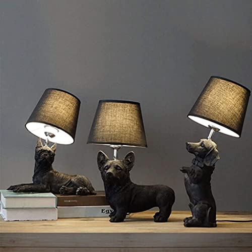 Lampe de bureau rétro chiot idée cadeau originale pour chambre - 4