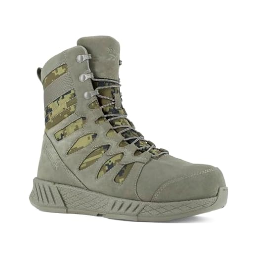 Reebok Floatride Energy Tactical EH Comp Toe High-Top Digital-Camo Sage 10 D (M)