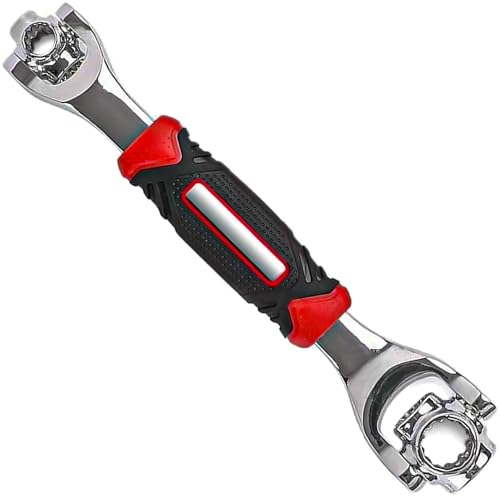 Taiyyi Clé à Douille Universelle 52 en 1, Clé Rotative à 360 Degrés, Clé à Cliquet, Clé à Douille Multifonctionnelle Pour la Réparation de Vélos et...