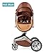 Baby Stroller 360 Rotation Function,Hot Mom Baby Carriage Pushchair Pram 2020,Coffe