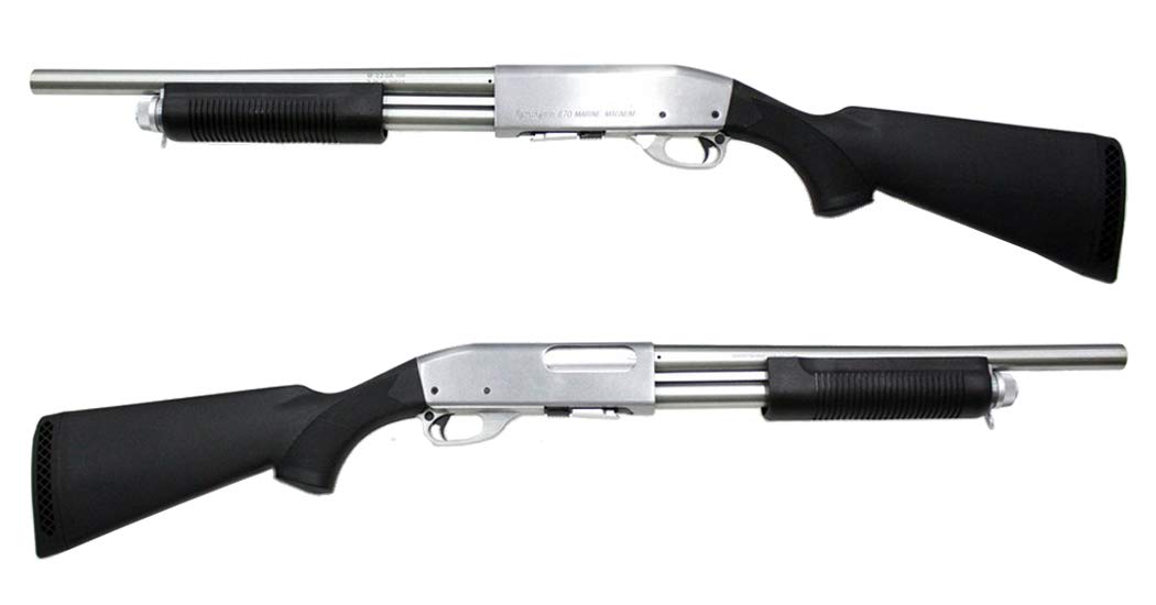 Amazon | S&T M870 ミディアム エアーショットガン(Marine Magnum刻印
