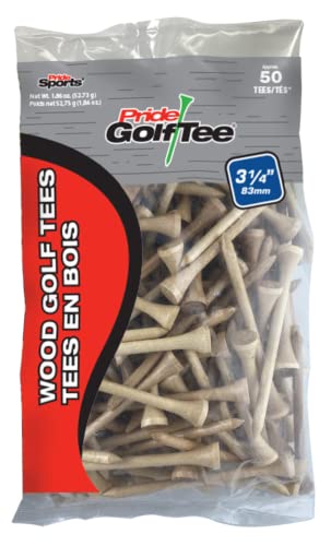 Pride Wooden Golf Tees