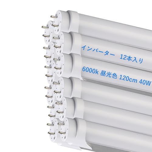 yAmazon.co.jp zledǌu 40w`  F 6000K 120cm 1198mm 2640lm Co[^[ FHF HF O[ FL40 LED Hsv dq uv Px HƖ ȃGl i? 
