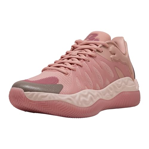 Image of PUMA Mens Hali 1 Basketball Sneakers Shoes - Pink