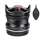 PERGEAR 7.5mm F2.8 カメラ交換レンズ 超広角 魚眼レンズ 手動式 焦点固定レンズ パナソニック G/GH/GX、オリンパス EP/EM/EPL M4 / 3ミラーレスシリーズカメラに対応 (Panasonic/Olympus M4 / 3マウント)