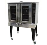 EMPURA 38' Freestanding Commercial Full-Size Gas Convection Oven with (13) Position Rack Guides for Restaurant Catering Buffet | (3) Burners,...