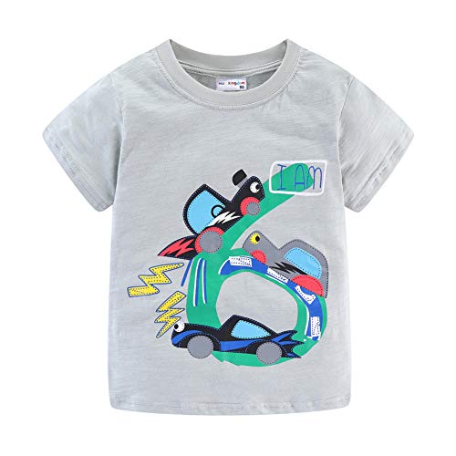 Image of Mud Kingdom Little Girls Birthday Shirt Long Sleeve Cute Cartoon