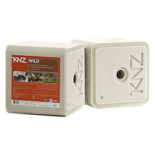 A&G-heute KNZ 20kg Wildleckstein 2 x 10 kg Mineralleckstein Salzleckstein Leckstein Wildtierleckstein Wild REH Hirsch
