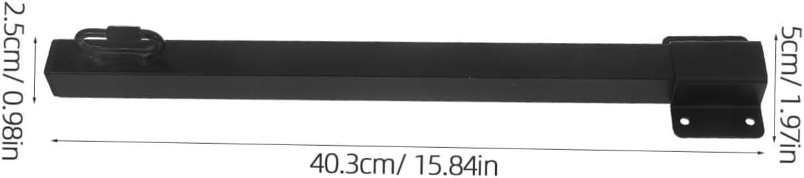 Homoyoyo 4pcs Outdoor String Light Support Poles Resistant Hanging Rods for Terraces and Gardens Easy Installation for Bird Feeders and Decor