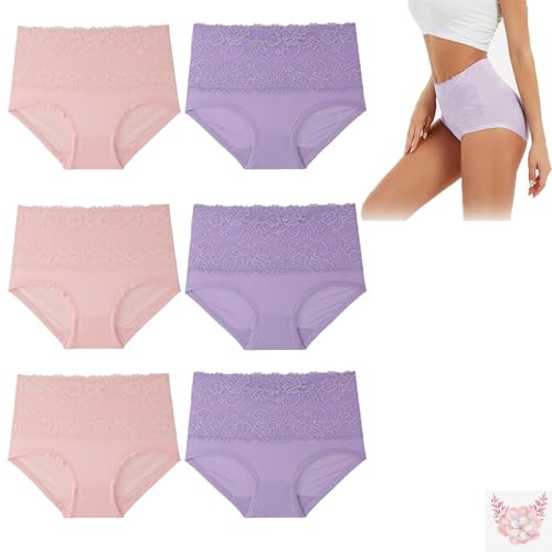Evella Leak Proof Panties, Leakproof Underwear, Support & Leakproof High-Waisted Leak Proof underwear, Washable Reusable