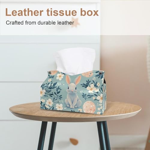 Boîte à mouchoirs design œuf de Pâques, accessoire chic pour salle de bain