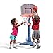 Produktbild Step2 Shootin' Hoops Junior Basketball Set | Basketballständer für Kinder ab 2 Jahre | Höhenverstellbarer Basketballkorb 76-122 cm