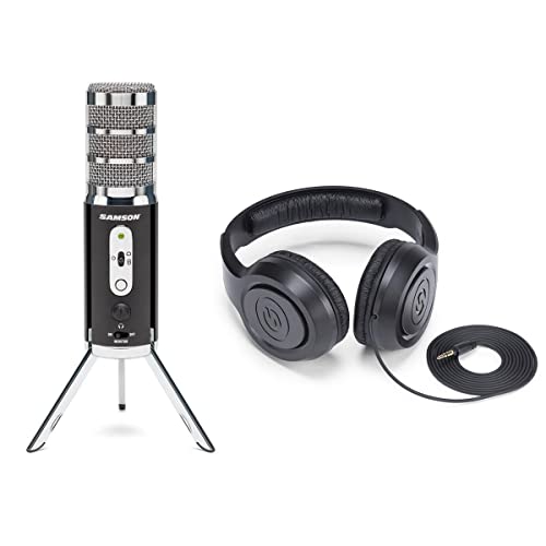 Samson Satellite iOS/USB Microphone with SR350 Headphones