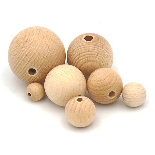 15 pezzi JOWE sfera in legno di faggio diam. 50