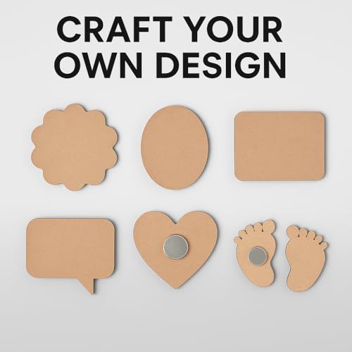 Image of Premium Silver Fridge Magnets for Craft (12mm Diameter, 2mm Height) - Pack of 50 pc