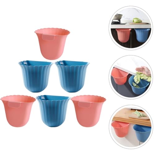 POPETPOP bote de basura pequeño colgante para cocina miniatura 7