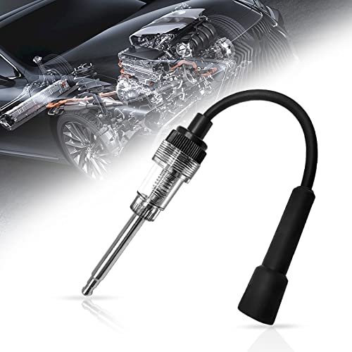 Inline Spark Plug Tester, Straight Boot Engine Ignition Tester, Small Armature Diagnostic Detector Tool for Automotive, Car, Lawnmower, Motorcycles, Internal External Engine