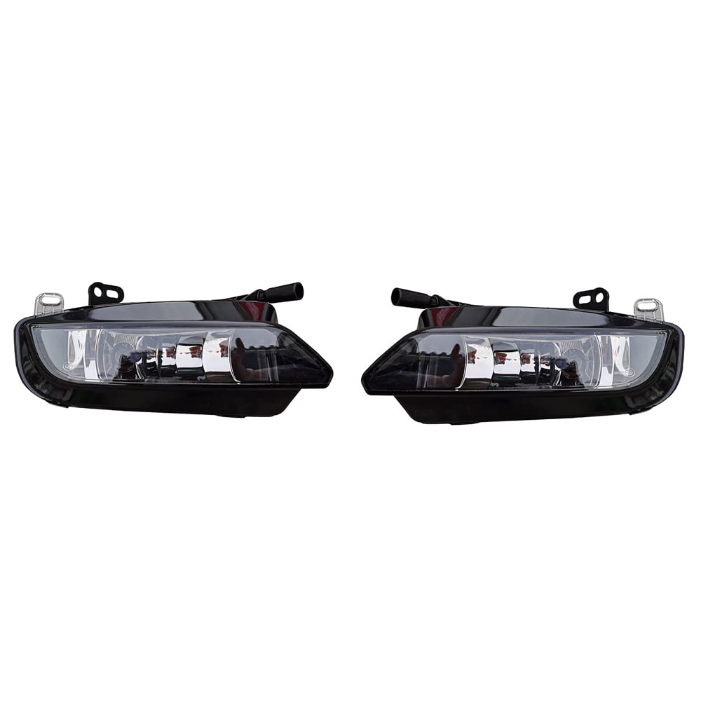 Riloer 2 12 V 24 W faros antiniebla delanteros, alrededor de las luces antiniebla DRL reemplazadas por AUD1 A3 2015-2016, piezas de repuesto para automóviles impermeables a prueba de golpes