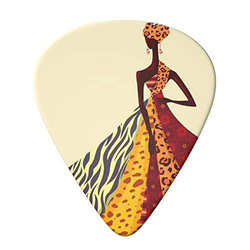 Lot de 6 médiators traditionnels africains pour guitare acoustique, guitare électrique, basse, ukulélé – fins, moyens et… - Les Beatles, Paul McCartney, John Lennon, RIngo Starr, George Harrison Lot de 6 médiators traditionnels africains pour guitare acoustique, guitare électrique, basse, ukulélé - fins, moyens et… – Image 4