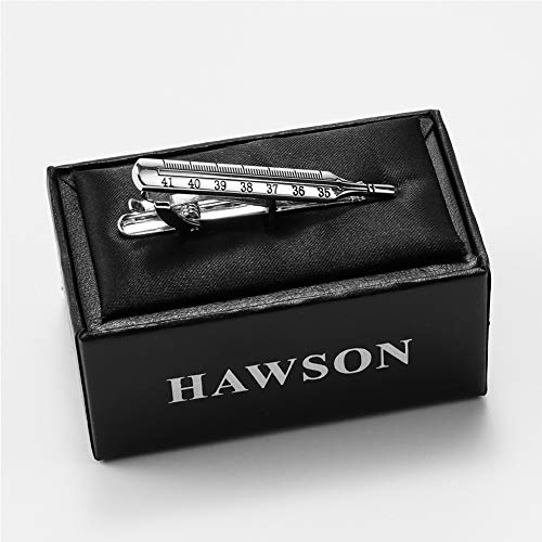Image of HAWSON 2 inch / 2.2 inch Tie Clip for Men, Novelty Tie Bar Clip for Men and Boys, Interesting Tie Clip for Party