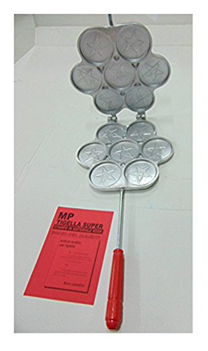 TIGELLIERA PROFESSIONALE PER TIGELLE 7 POSTI DITTA PM CON RICETTA