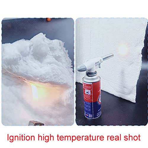 Imprec Ceramic Fiber Blanket, Fireproof Blankethigh High Temperature 2400F, Durable, Lightweight High-Temperature Resistance For Stoves, Kilns (Color : 0.61X3M 50Mm) #TOP2