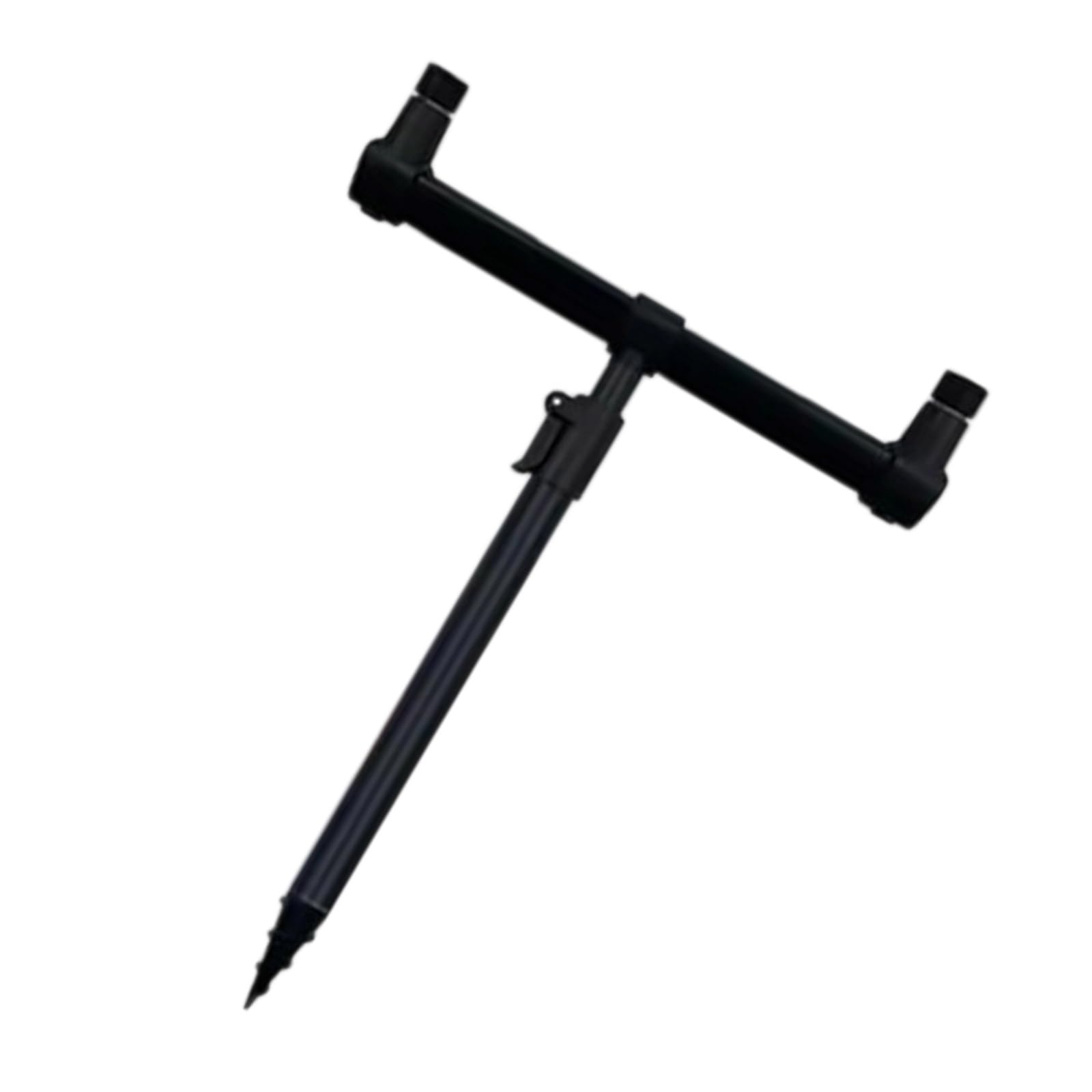 Staccabile Canna Da Pesca Rack Alluminio Canna | Accessori per attrezzi da pesca, picchetto di terra, staffa di fissaggio, tenere 2 canne, supporto per canna da pesca in