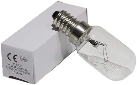 500°c Oven Light Bulb E14 40W 220-240V Heat Resistant Lamp Professional Catering