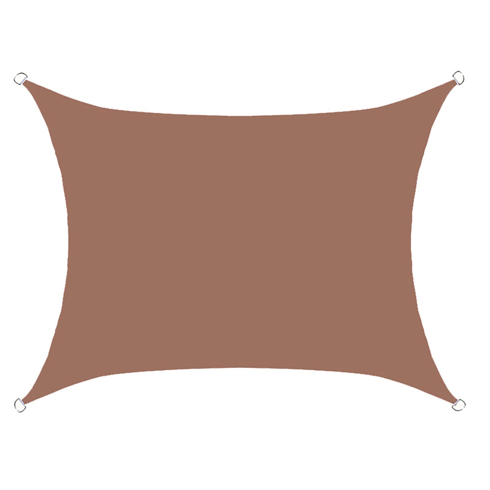Voile d'ombrage rectangulaire et triangle JATIBOSH anti-UV pour pergola et terrasse