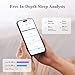Sense-U Smart Baby Monitor Pro with Arousal Vibration, Audible and App Alerts: Tracks Abdominal Movement, Rollover, Feeling Temperature, Portable & Wearable Smart Sleep Monitor, Green