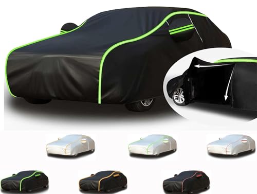 【Copertura per auto a protezione completa】Copertura per auto per Hyundai iX35 i30 Fastback Santa Cruz Il materiale ad alta densità protegge il tuo veicolo dai dannosi raggi UV, sporco, polvere, pioggia, inquinanti industriali ed escrementi di uccelli, eliminando il problema dei frequenti lavaggi dell'auto