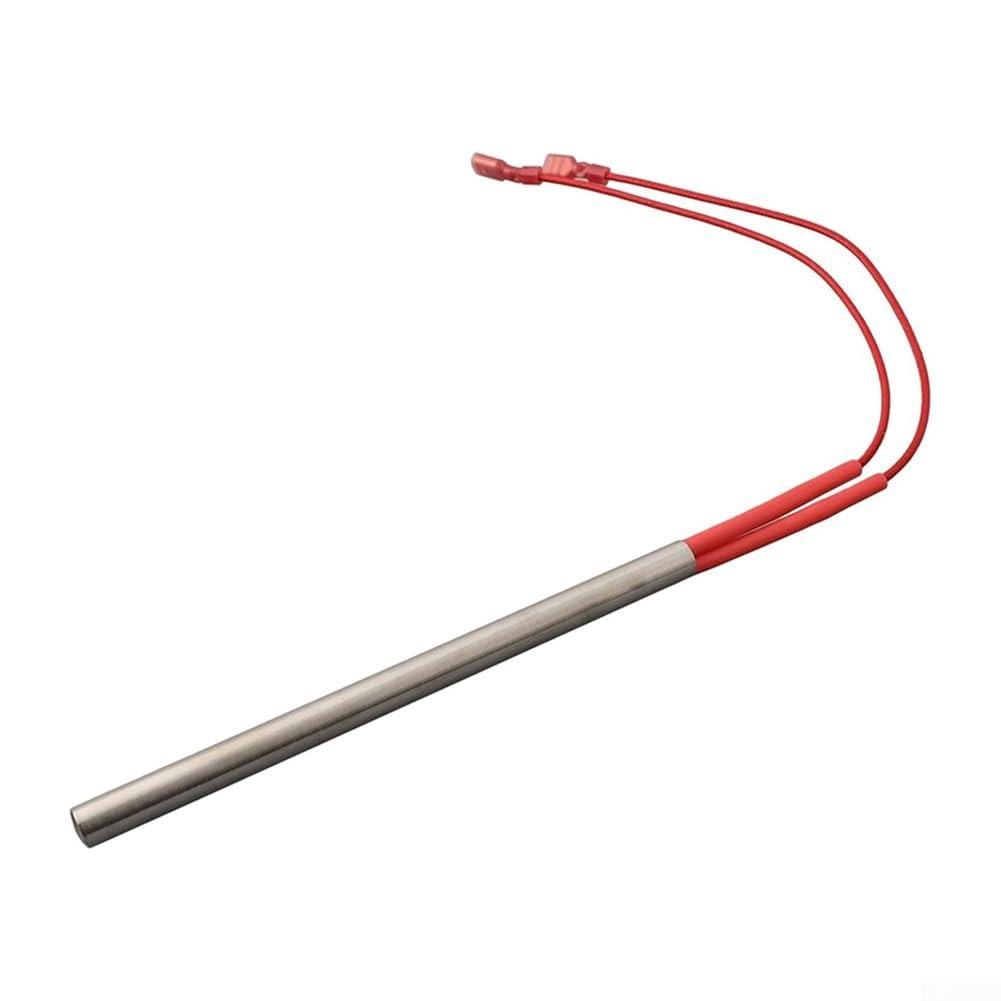 Barra de encendido de estufa de pellets de acero inoxidable de 300 W, 230 V, 9,5 mm de diámetro, 150 mm de longitud para modelos P6 P9 P12, pieza de calefacción eficiente