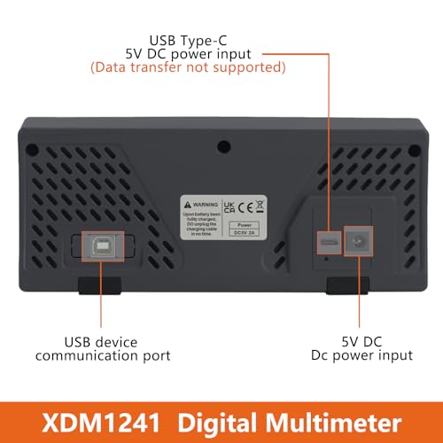 Image of OWON XDM1241 Bench-Type Digital Multimeter with Rechargeable Batteries True RMS High Accuracy Universal Desktop Multimeters
