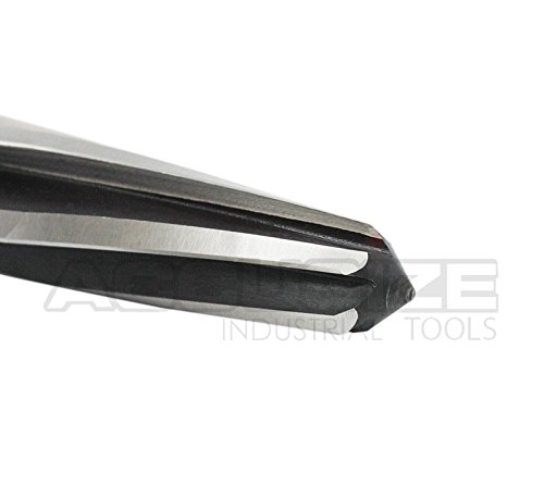 Accusize Industrial Tools 1-1/4'' H.s.s. Aligning Reamer With 3/4'' / 0.75'' Weldon Shank, Spiral Flute, 0521-0114 #TOP5