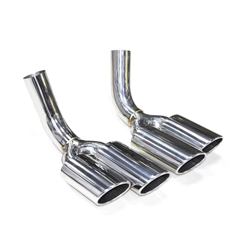 Tuyau d'échappement argent pour Mercedes Classe G W463 G500 G55 G63