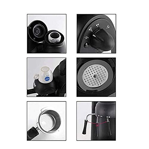 LYKYL Inicio Máquina de café, semi-automática máquina de café de casa pequeña máquina de espresso espuma de leche - Imagen 6