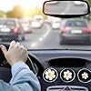 Flower Car Air Freshener - Car Air Freshener, Daisy Car Accessories | 3pcs Cute Widespread Flowers Air Vent Decorations Car Scents, Easy Install Flower Car Perfume Air Freshener for Women Girls #2