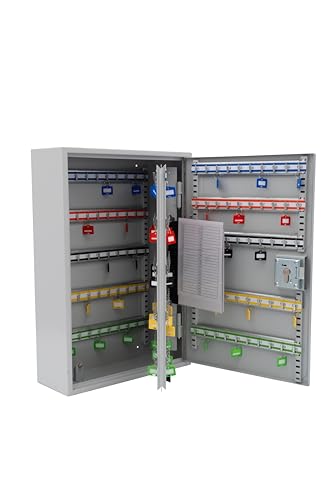 Burg-Wachter Euro Cylinder 200 Key Cabinet, Light Grey