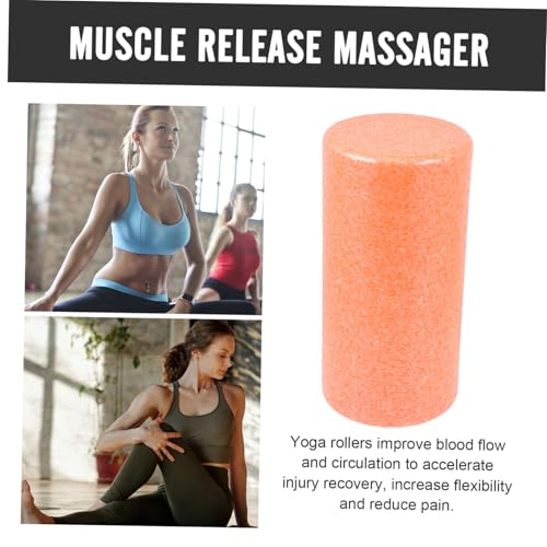Foam Roller Muscle Massager Yoga Massage Column Epp Material 30x15cm Orange Body Muscle Release Fitness Relax Roller for Back and Full-Body Exercise miniatura 3