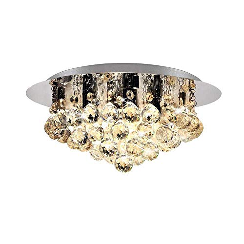 Lustre en cristal moderne pour créer une ambiance chaleureuse de salon