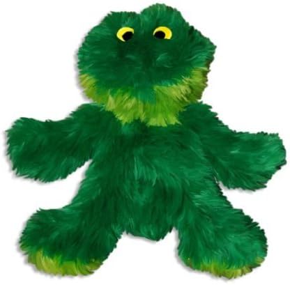 KONG Plush Frog Toy, Small, Green
