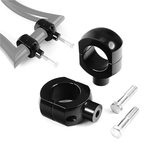 Pontet supérieur de serrage pour rehausseurs guidon 2" usiné pour Dyna et Softail