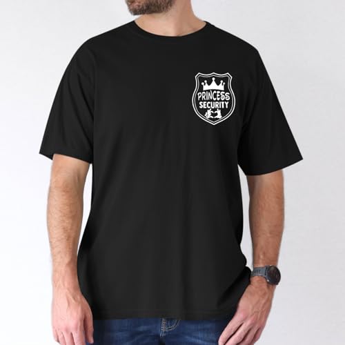 Princess Security Team Shirt Men Magical T-Shirt Magic Kingdom Tees Dad Mom Birthday Party Family Vacation Trip Tops2