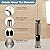 BGL Toilet Brush and Holder Set, Heavy Duty 304 Stainless Steel, Round Base and Long Handle for Bathroom Deep Cleaning, Drip-Proof, Space Saving for Storag, Stainless Steel