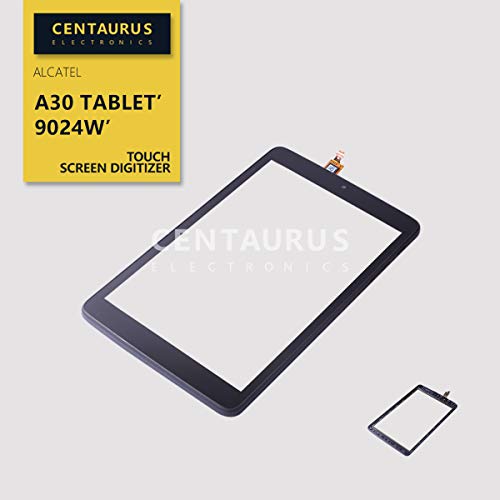 CENTAURUS Replacement for Alcatel A30 Tablet Front Touch Screen Digitizer with Frame