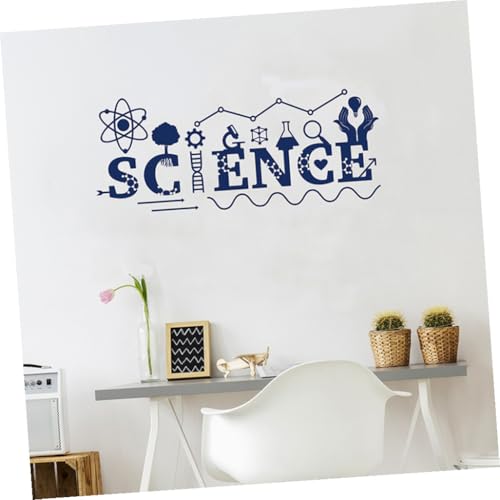Vinilo decorativo de química y astronomía 99x42 cm miniatura 5