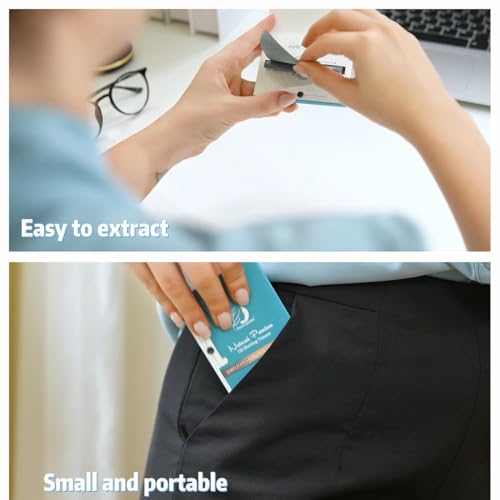 natural face oil blotting paper - bamboo charcoal 100 counts easy dispensing oil absorbing sheets premium handy facial blotting papers - face skin care or beauty make up must have